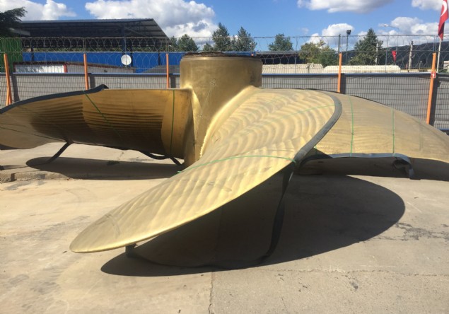 Alüminyum Bornzu Pervane